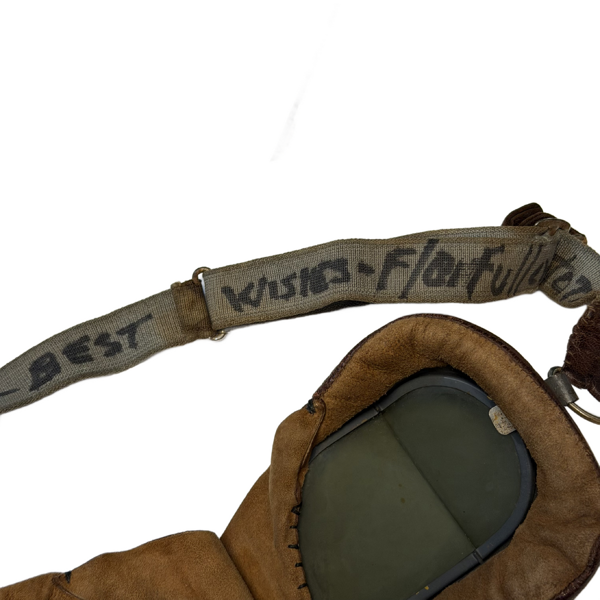 WW2 British RAF Royal Air Force Named Mk.VIII Flying Goggles