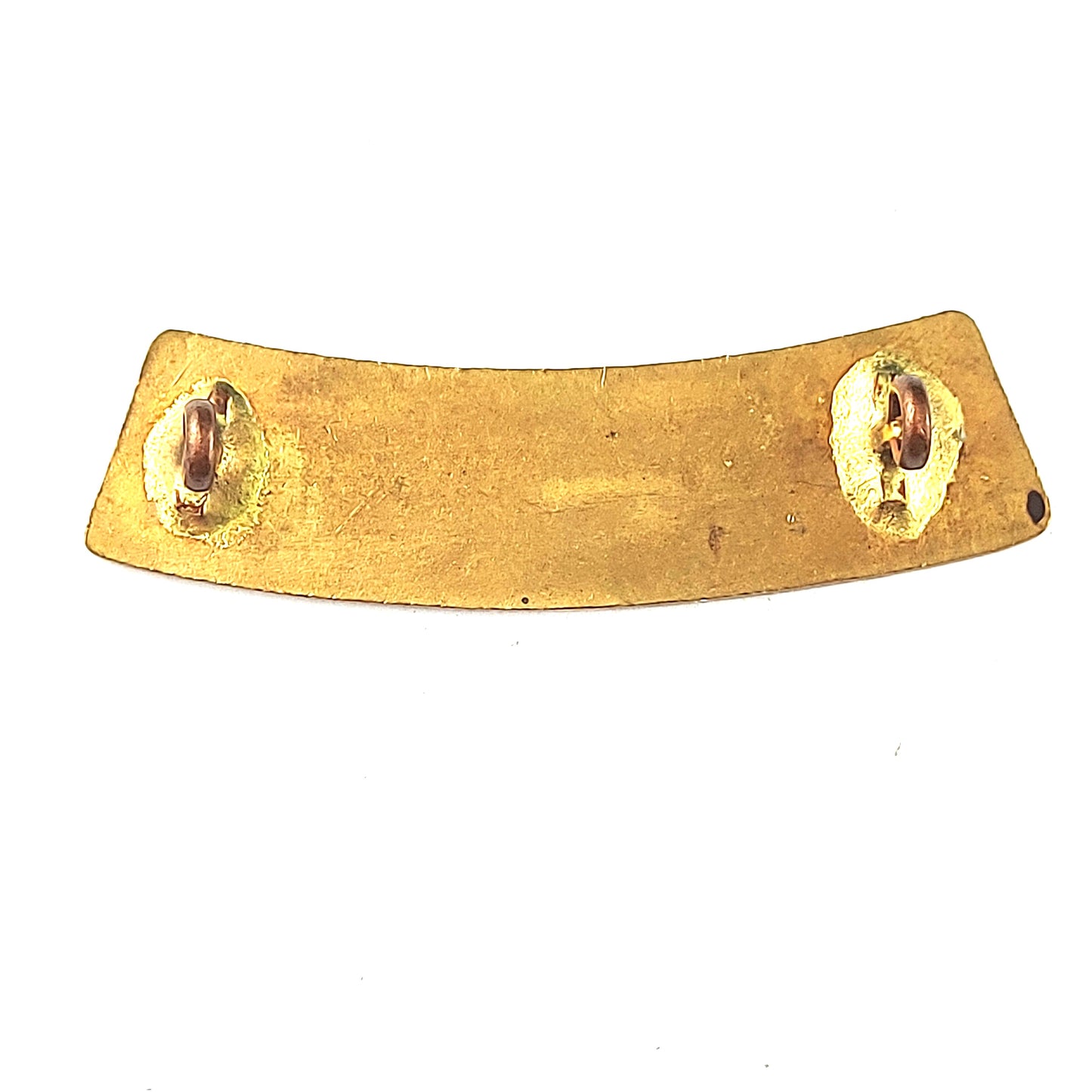WW2 Canadian Army Frontiersmen Brass Shoulder Title