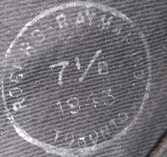 WW2 Canadian RCAF Royal Canadian Air Force Aircrew Recruit Wedge Cap