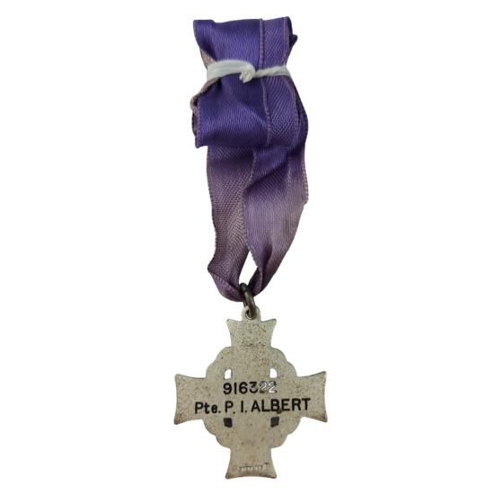 WW1 Canadian Memorial Cross 198th Battalion Canadian Buffs