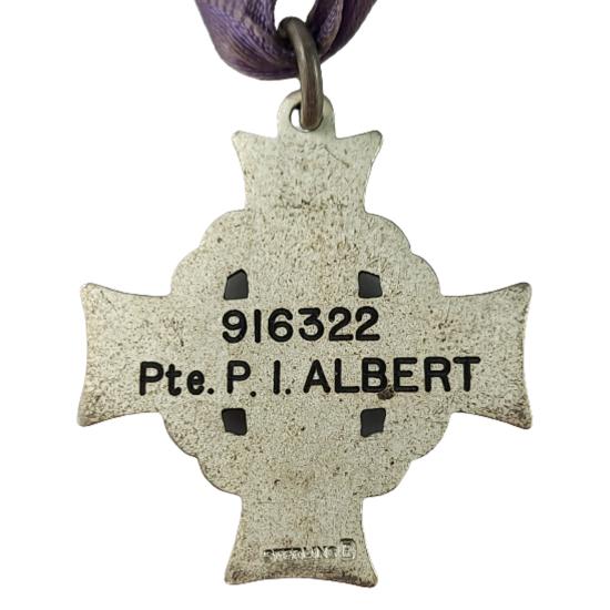 WW1 Canadian Memorial Cross 198th Battalion Canadian Buffs