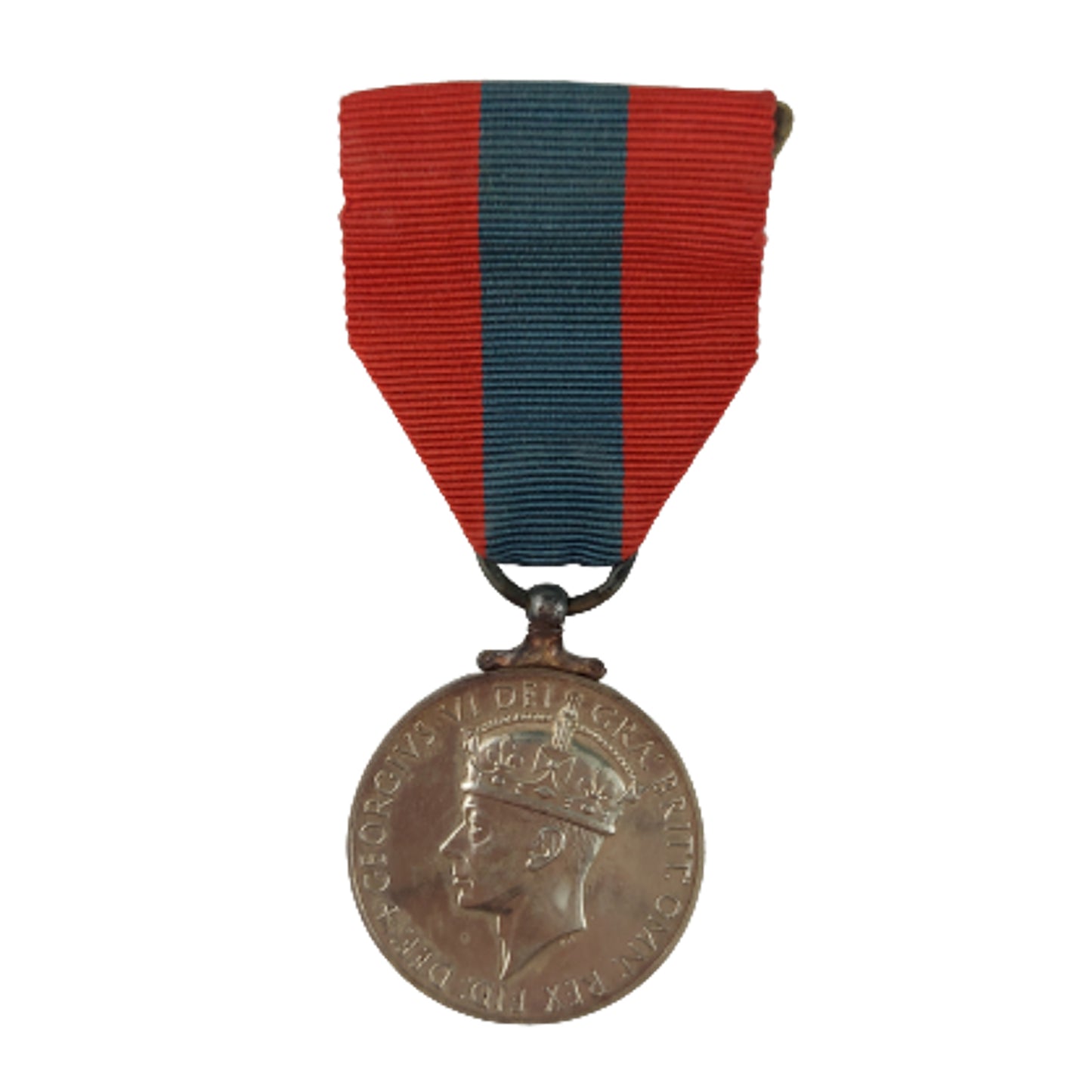 WW1 British Named Imperial Service Medal George VI