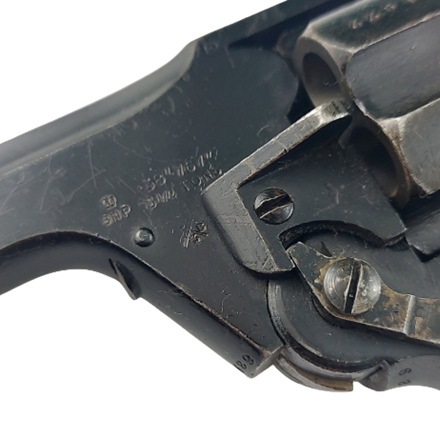 WW2 Canadian Deactivated No.2 Mk.1 Enfield "Tankers Model" Service Pistol With Holster