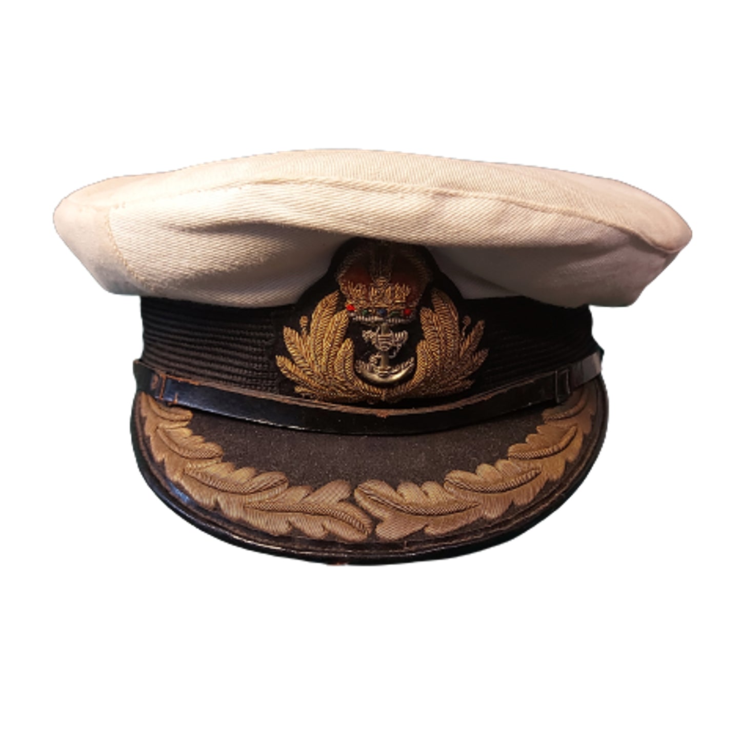 WW2 RCN Royal Canadian Navy Officer's Visor Cap