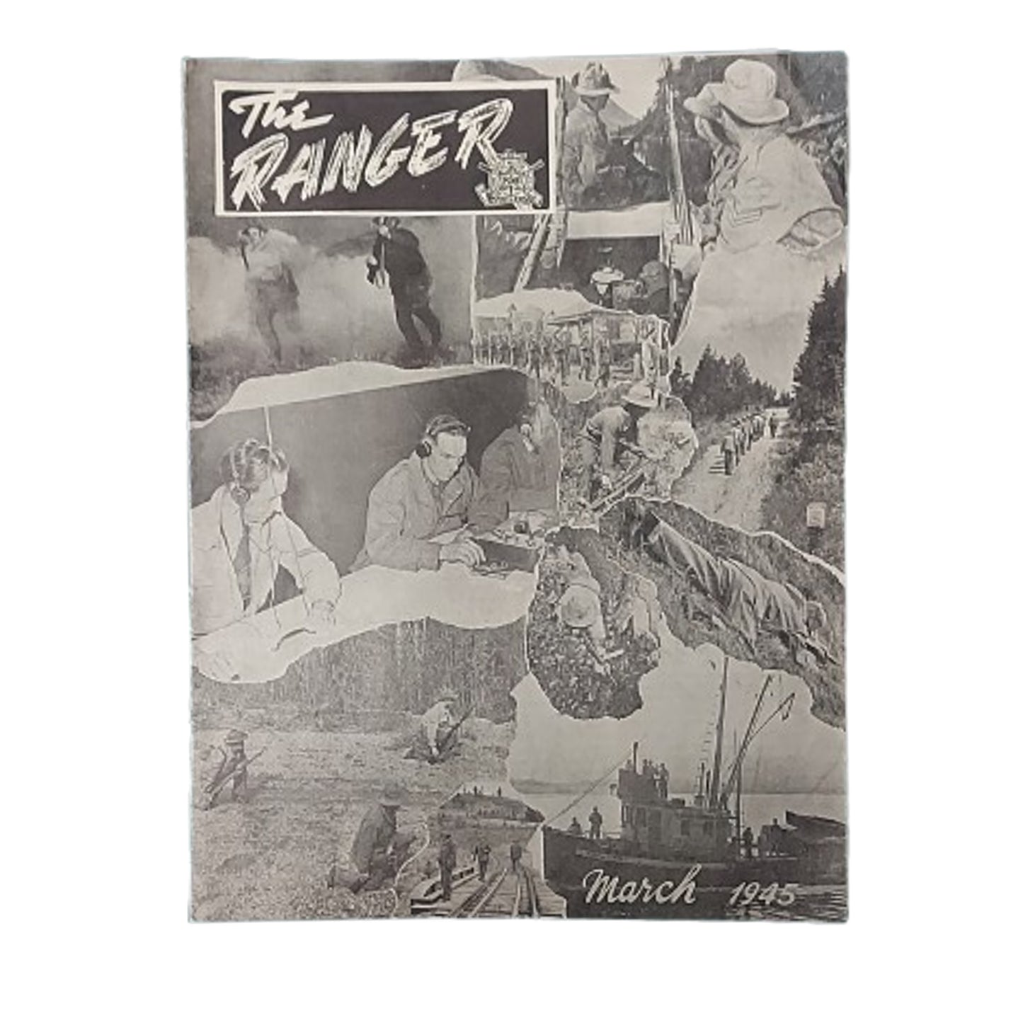 WW2 Canadian The Ranger PCMR Pacific Coast Mountain Rangers Publication March 1945