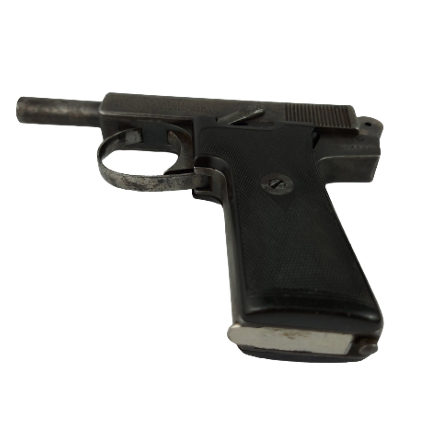 WW1 British Deactivated Webley And Scott Self Loading Service Pistol