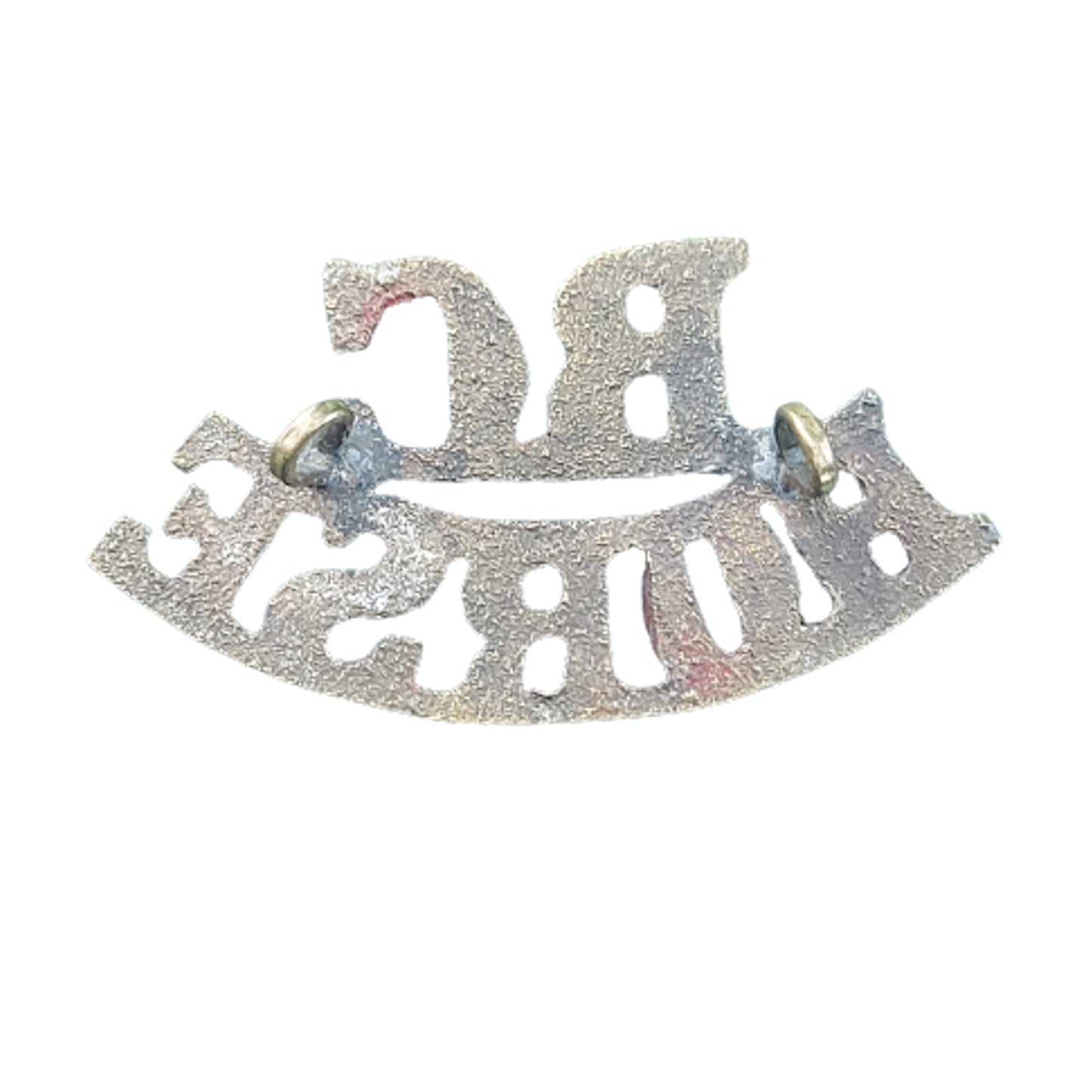 Pre-WW2 1922 5th British Columbia Horse Brass Shoulder Title