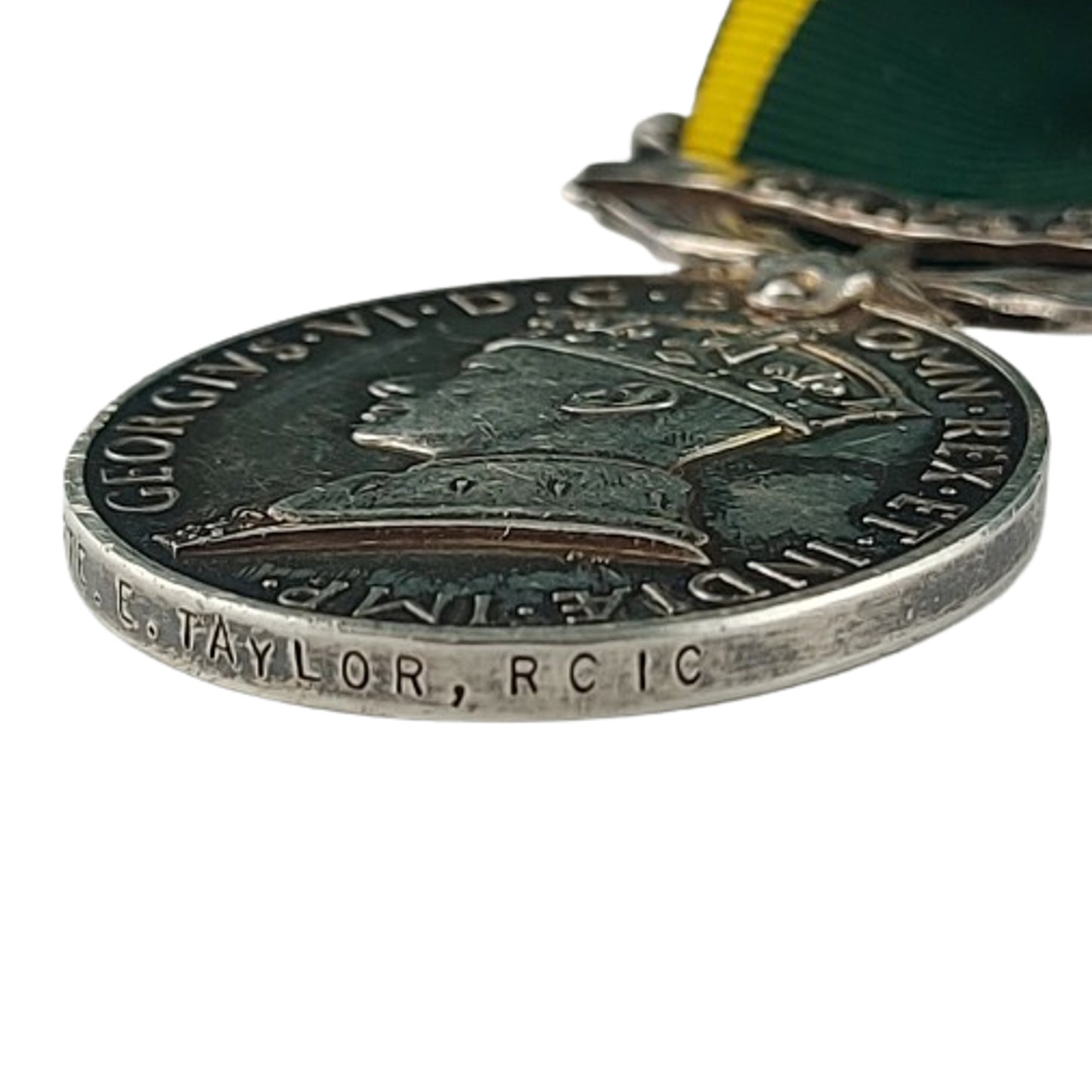 WW2 Canadian Efficiency Medal RCIC Royal Canadian Infantry Corps