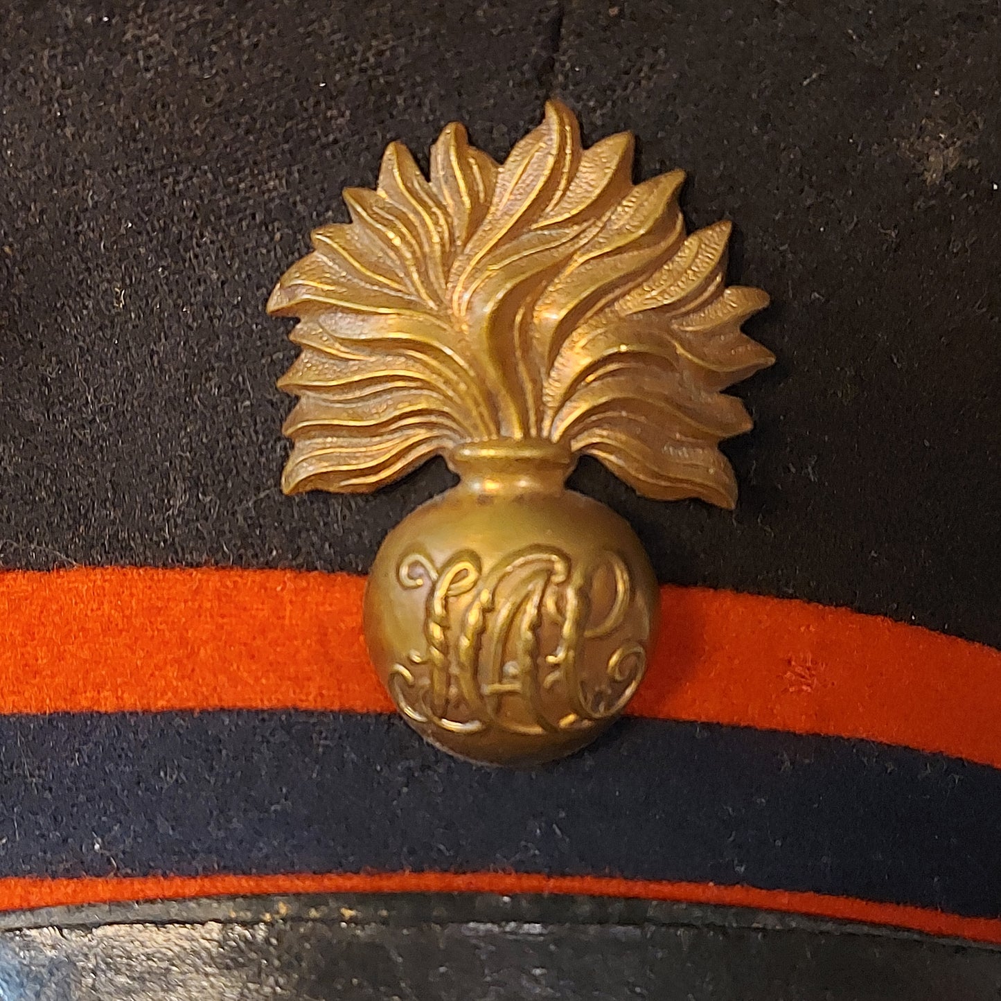 WW1 British Honorable Artillery Officer's Visor Cap With Badge