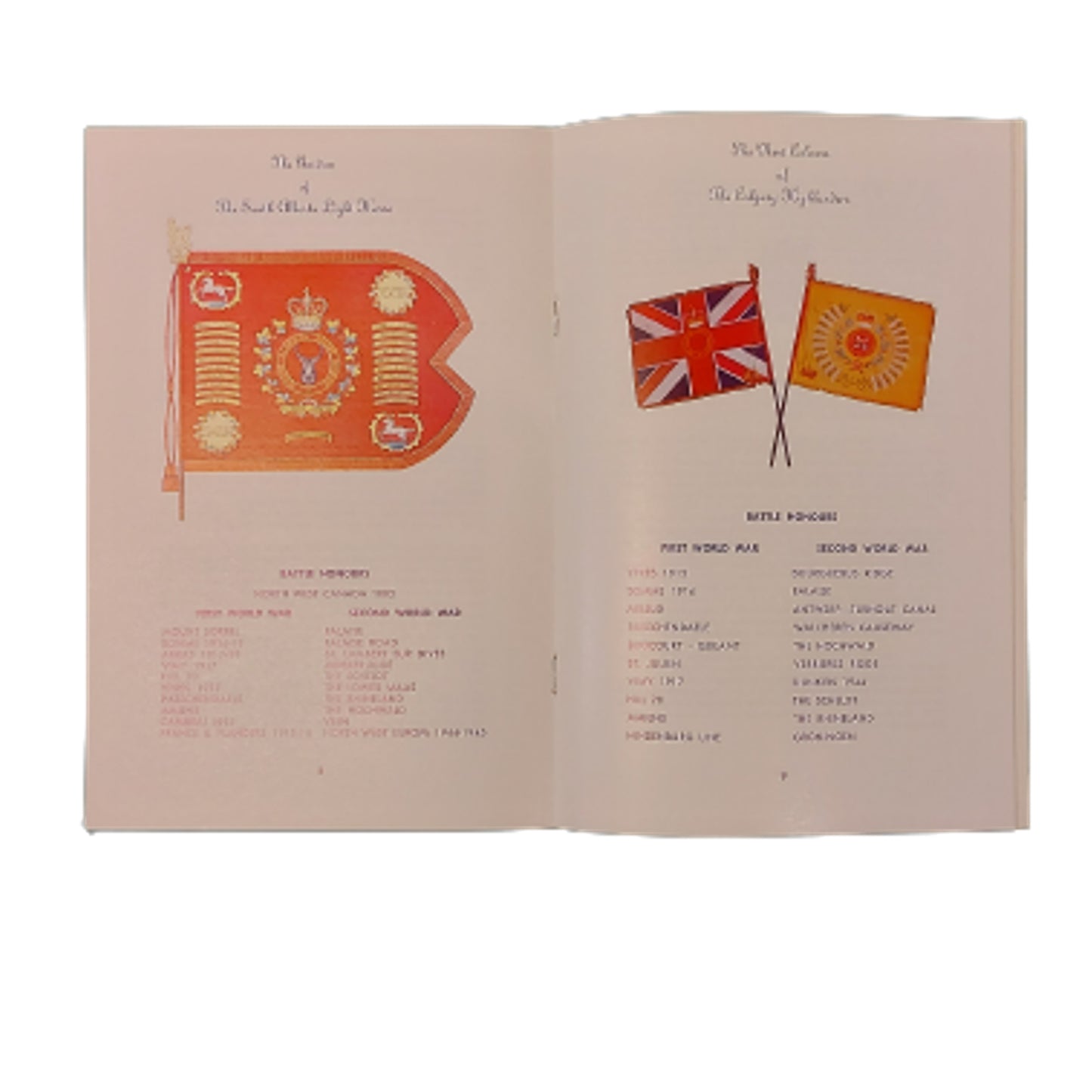 Post-WW2 Canadian 1967 Southern Alberta Light Horse -Calgary Highlanders Presentation Of Guidon And New Colors