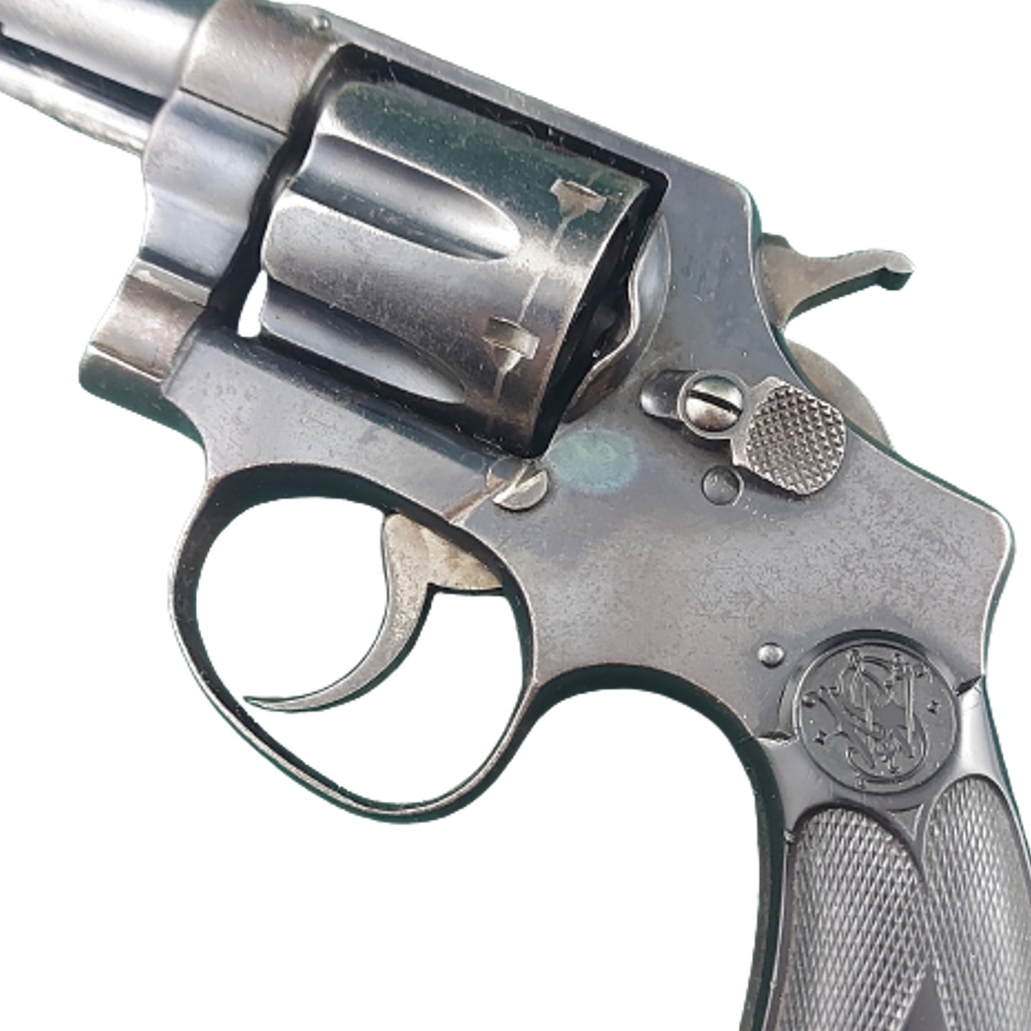 WW1 Era Deactivated S & W Smith And Wesson Hand Ejector 3rd Model Double Action Revolver