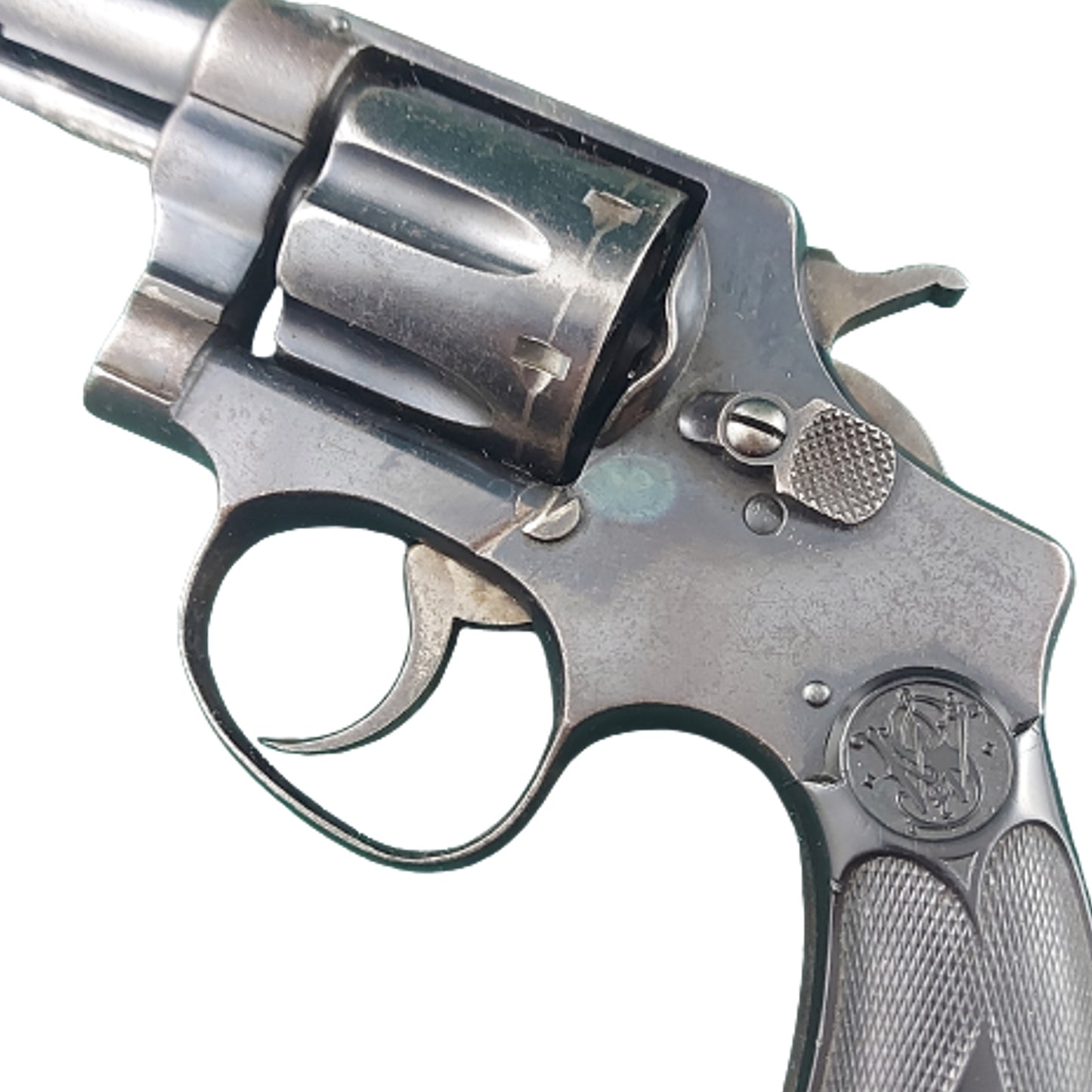 Deactivated S & W Smith And Wesson Hand Ejector 3rd Model Double Action Revolver