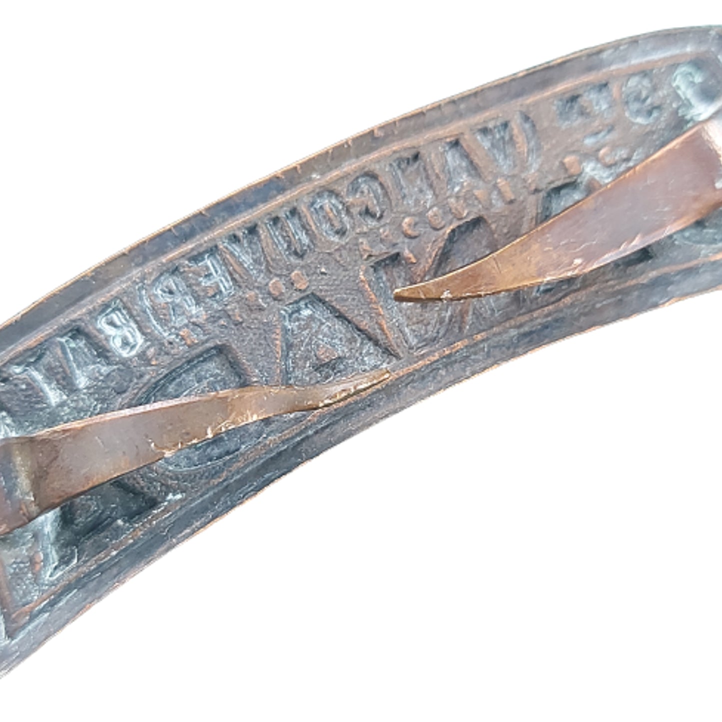WW1 Canadian CEF 29th Battalion Vancouver Metal Shoulder Title