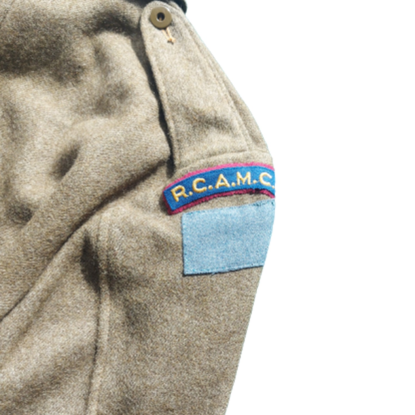 WW2 Canadian BD Battle Dress Tunic -RCAMC Royal Canadian Army Medical Corps