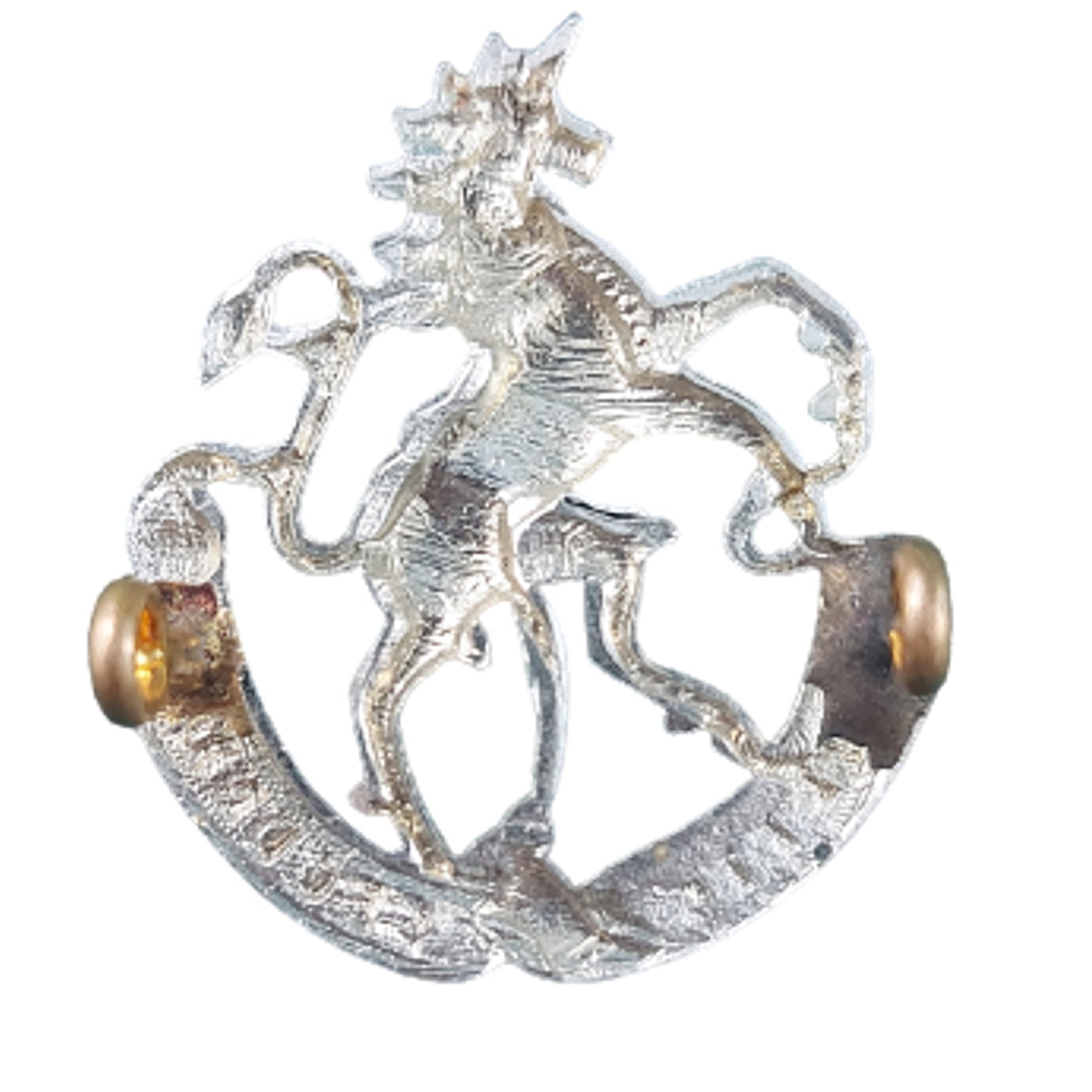 WW2 Canadian GGHG Governor Generals Horse Guards Regiment Collar Badge