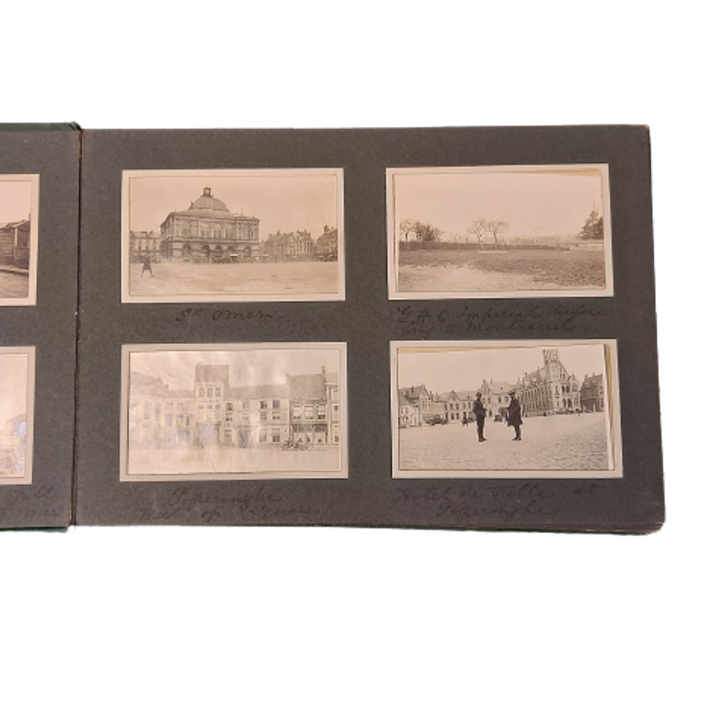 WW1 Canadian Named Presentation Photo Album Of France -Major Frederick Richardson O.B.E. 52nd Bn. / 47th B.N.