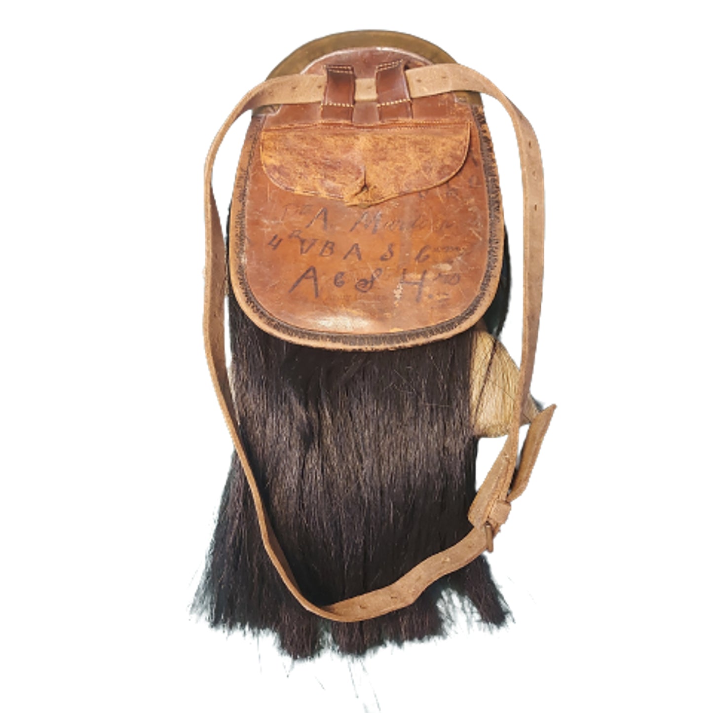 WW1 Canadian Named Argyll And Sutherland Horsehair Sporran