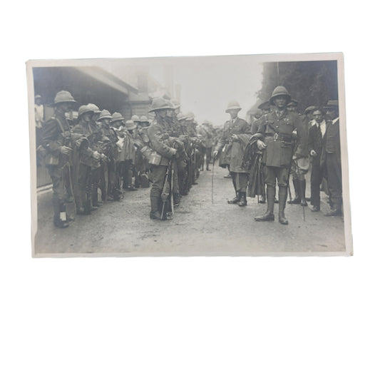 WW1 British Unit Picture Postcard