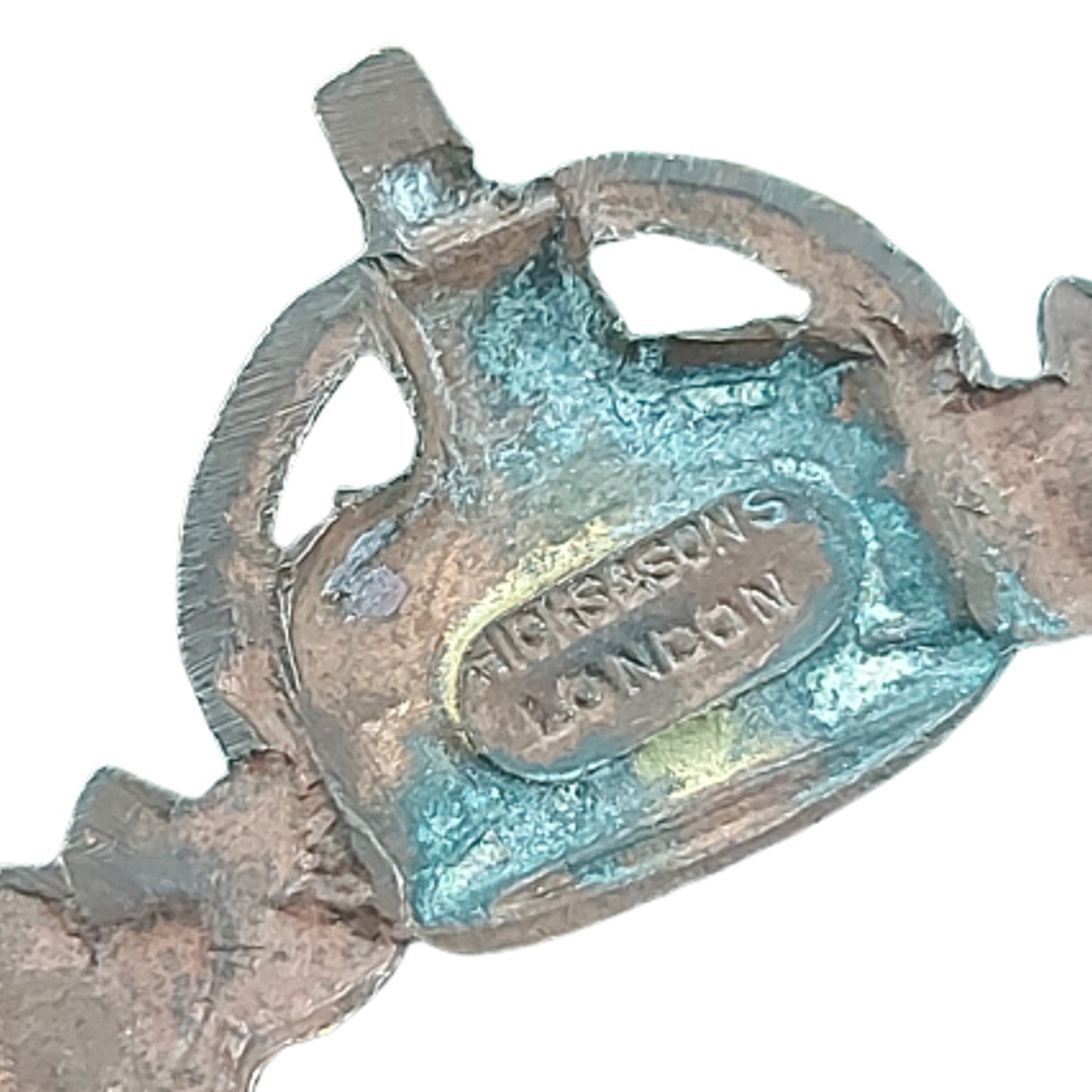 WW1 Canadian 10th Battalion Calgary, Alberta Officer's Cap Badge -Hicks