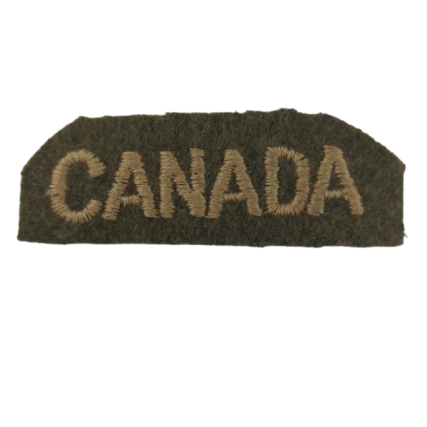 WW2 Canadian CANADA Cloth Shoulder Title