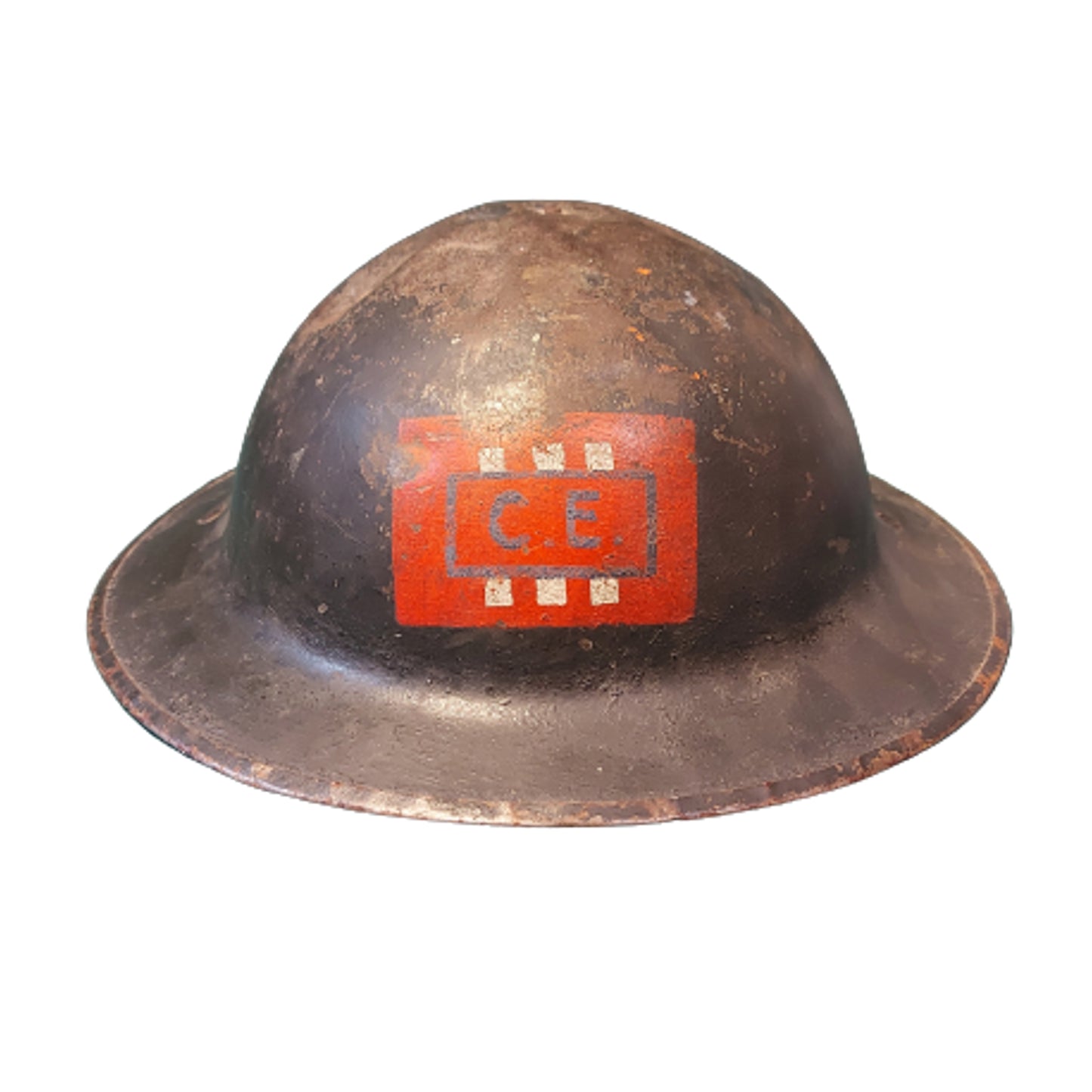 WW1 3rd Company Canadian Engineers Helmet Shell