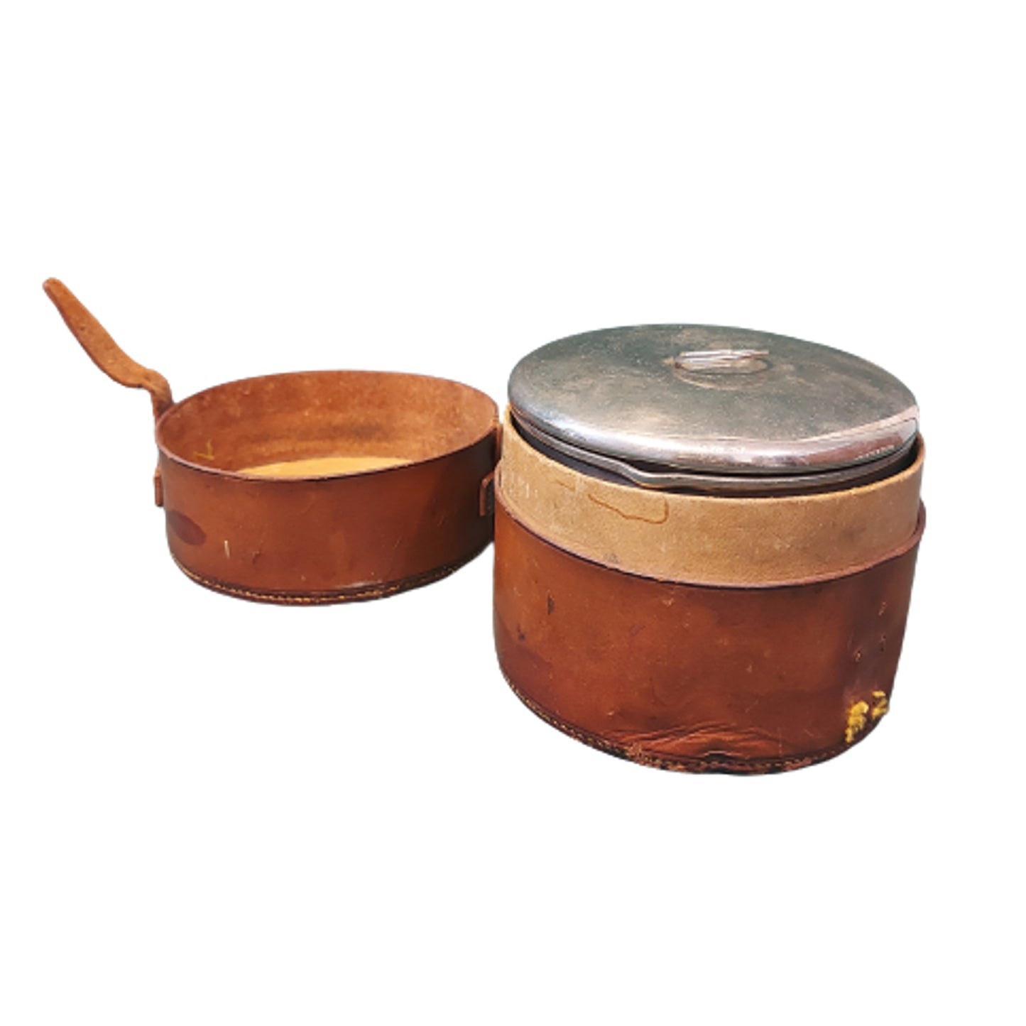WW1 Canadian British Officer's Portable Cook Set In Carrier