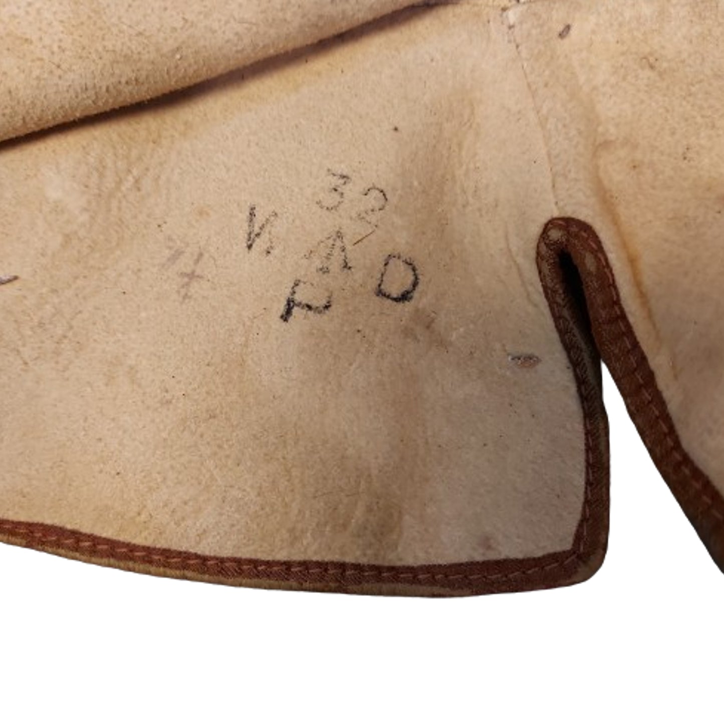 WW1 Canadian RFC Royal Flying Corps Named Leather Flying Helmet