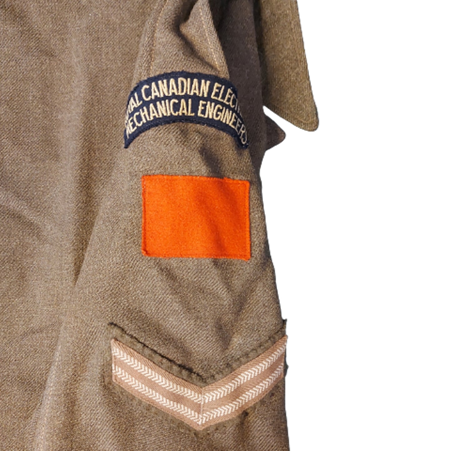 Post-WW2 RCEME Royal Canadian Electrical Mechanical Engineers BD Tunic 1951