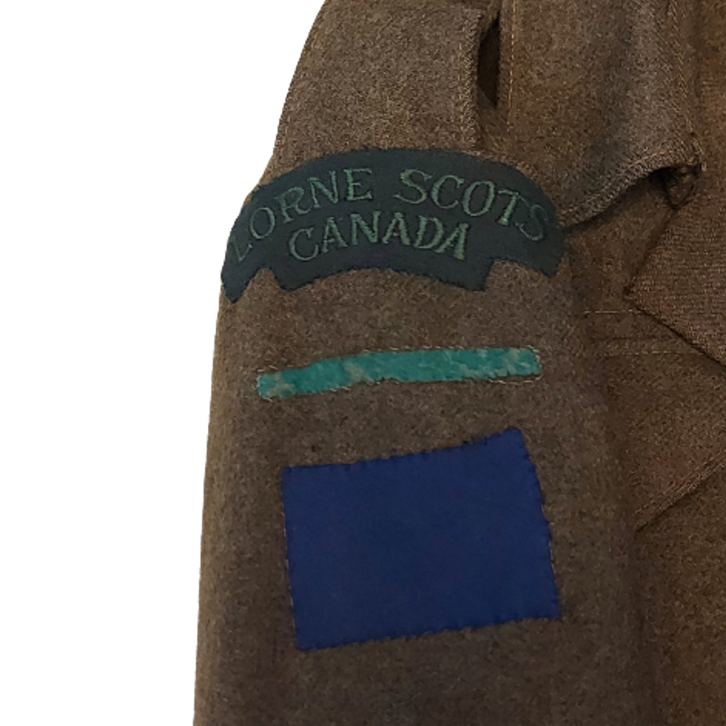 WW2 Canadian Lorne Scots BD Battle Dress Tunic With Trousers