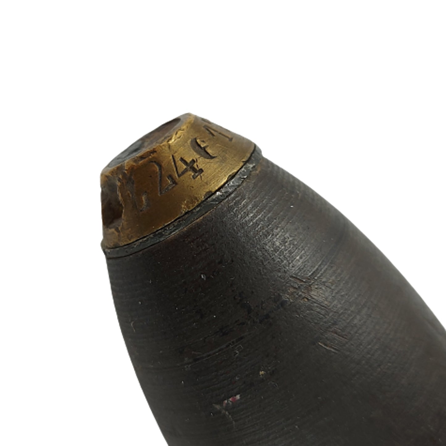 WW1 German Inert 37mm "Pom-Pom" Field Gun Shell With Projectile