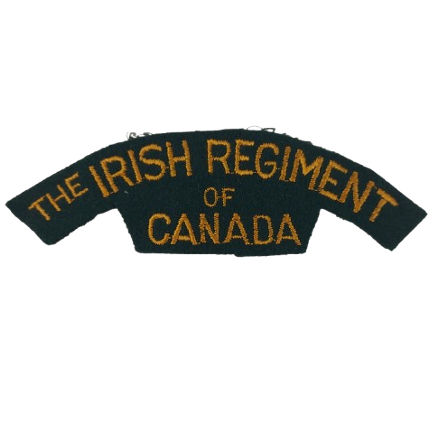 WW2 The Irish Regiment Of Canada Shoulder Title