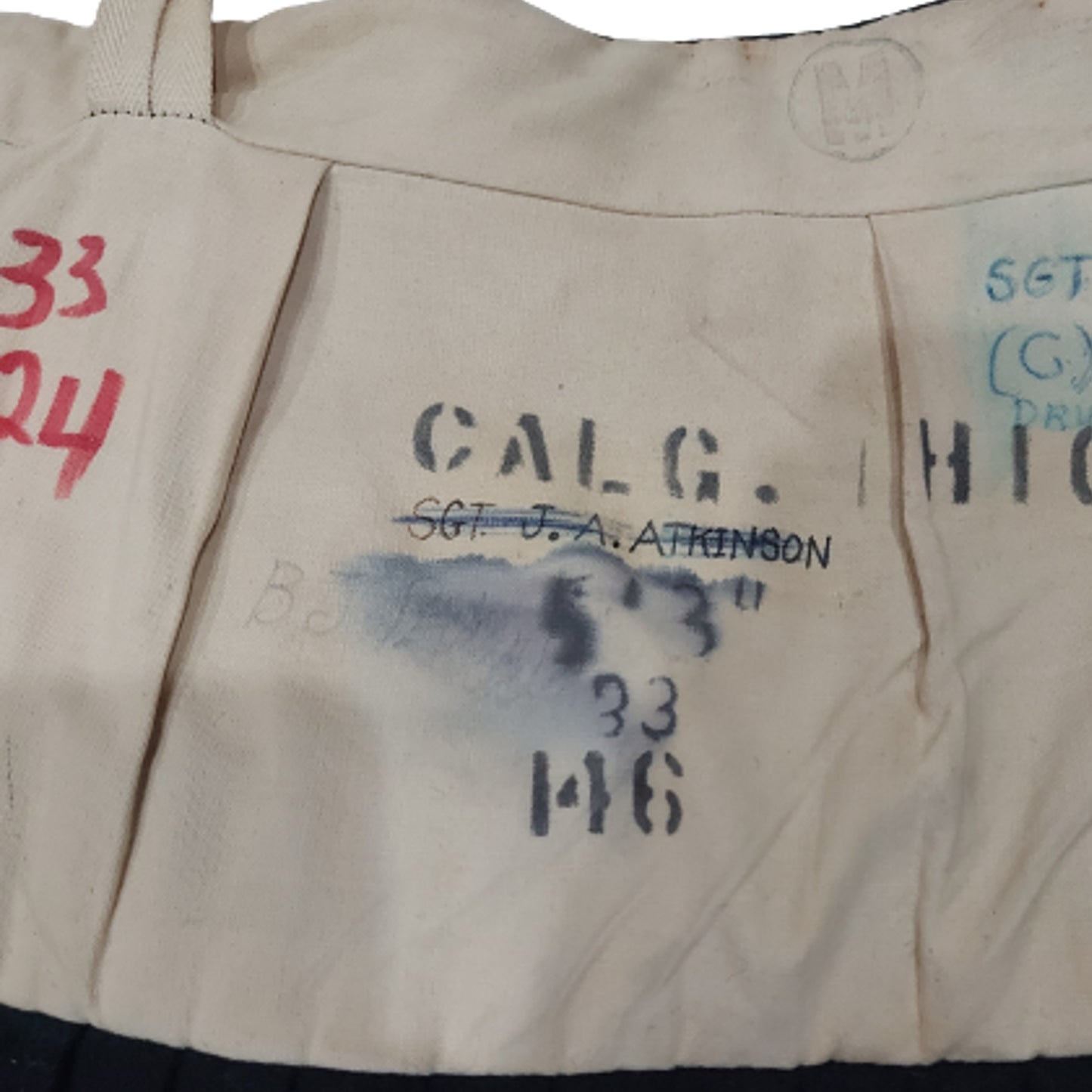 Post-WW2 Canadian Named Calgary Highlanders Regimental Uniform Kilt