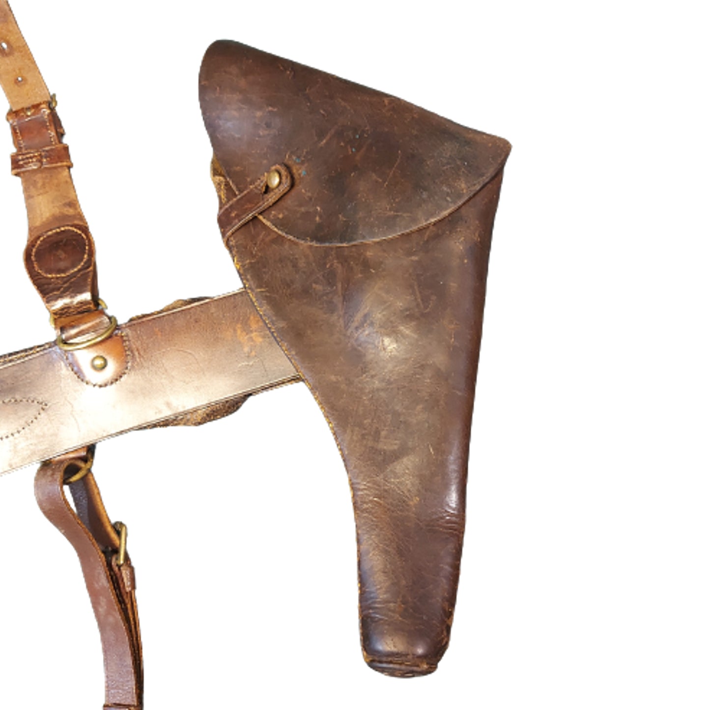 WW1 Canadian Sam Browne Leather Set