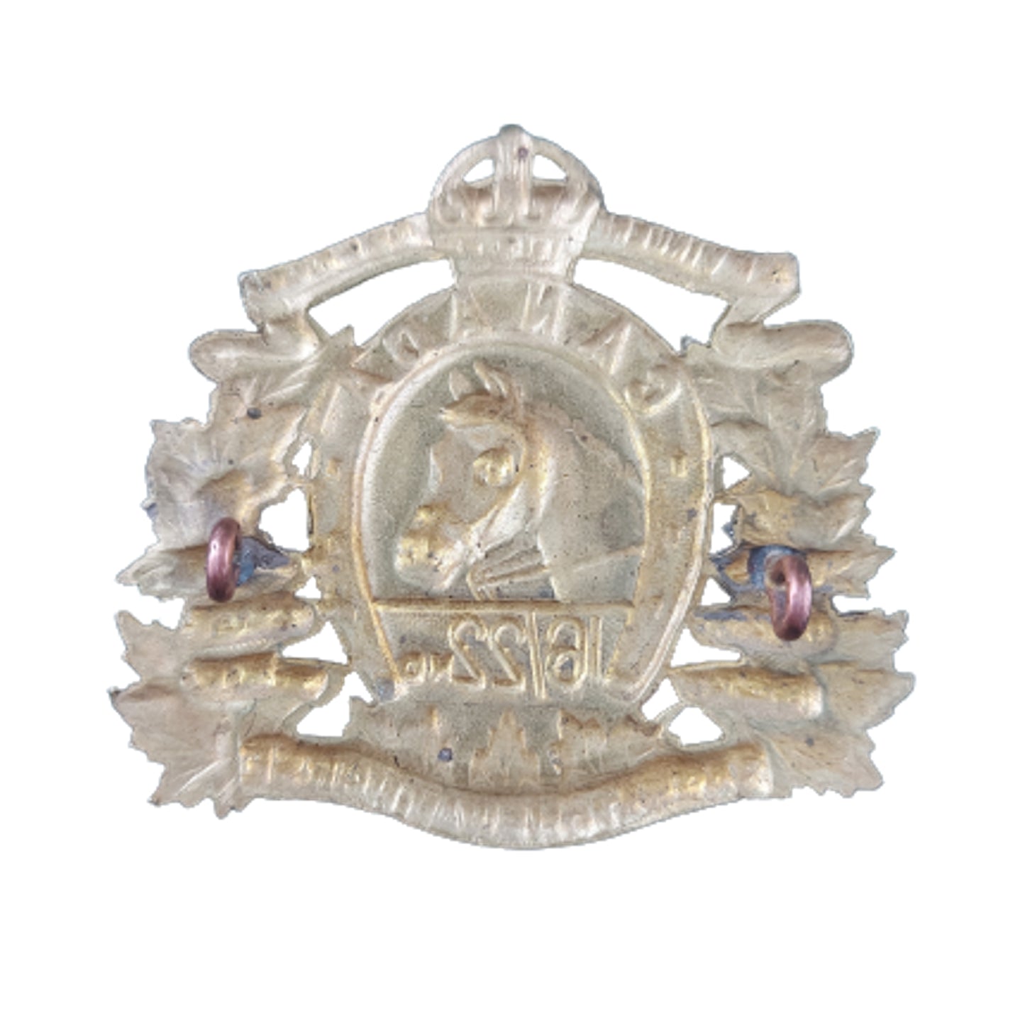WW2 Canadian 16/22 Saskatchewan Horse Cap Badge
