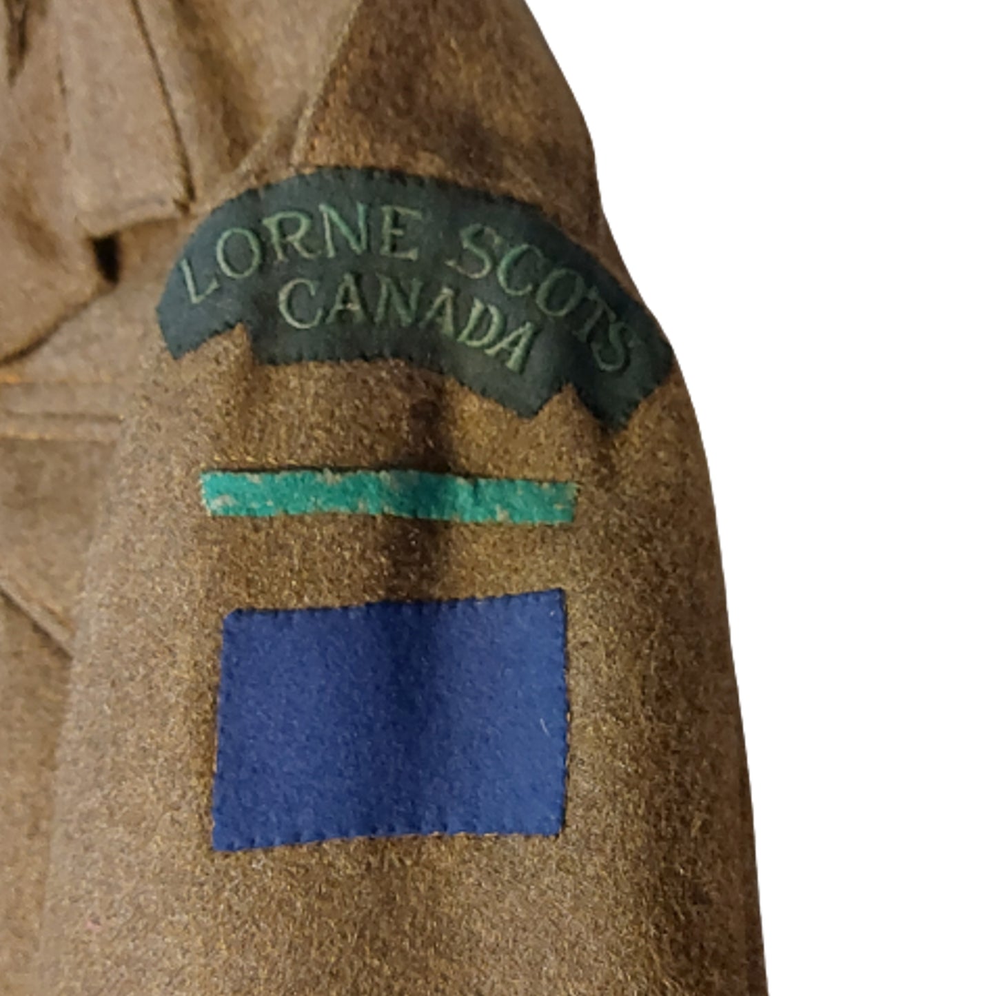 WW2 Canadian Lorne Scots BD Battle Dress Tunic With Trousers
