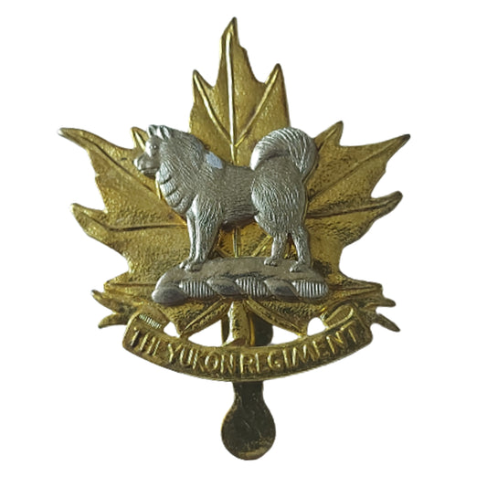 Post-WW2 The Yukon Regiment Cap Badge