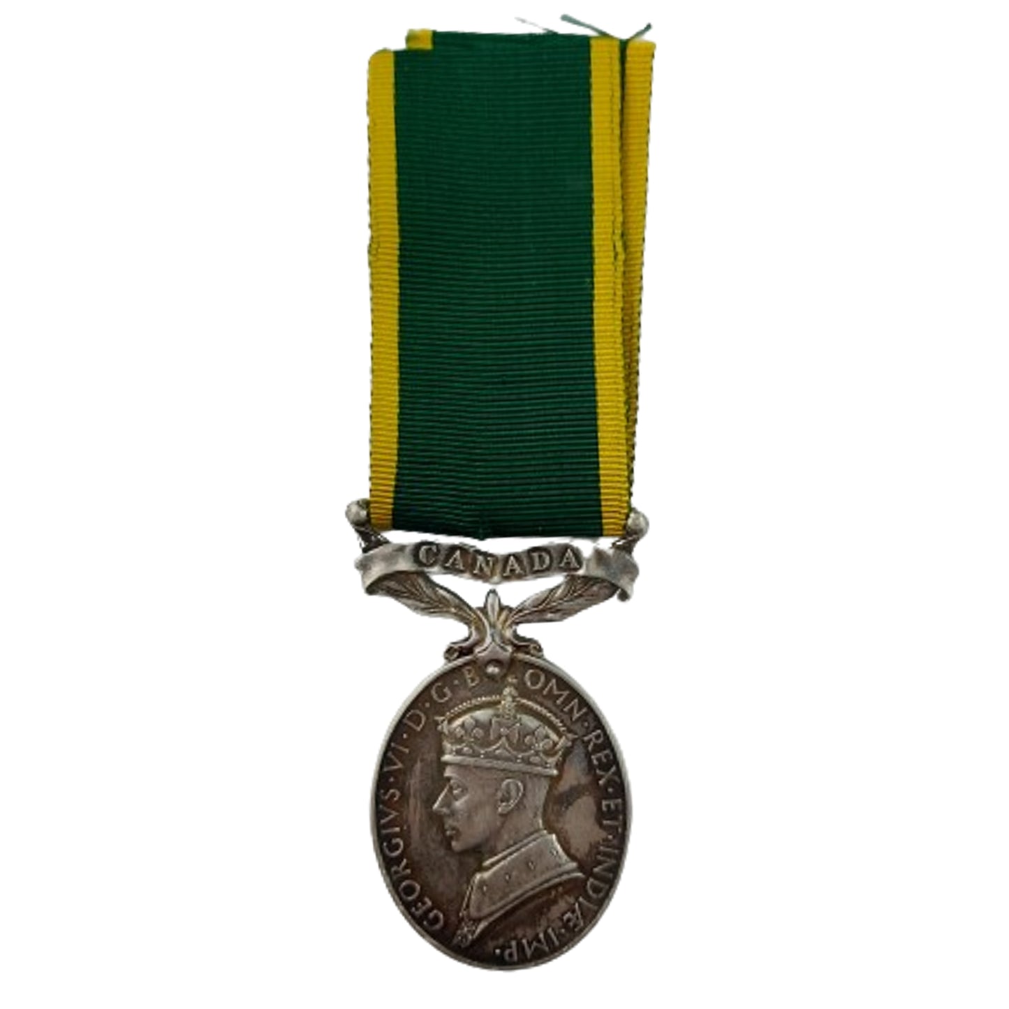 WW2 Canadian Efficiency Medal RCIC Royal Canadian Intelligence Corps