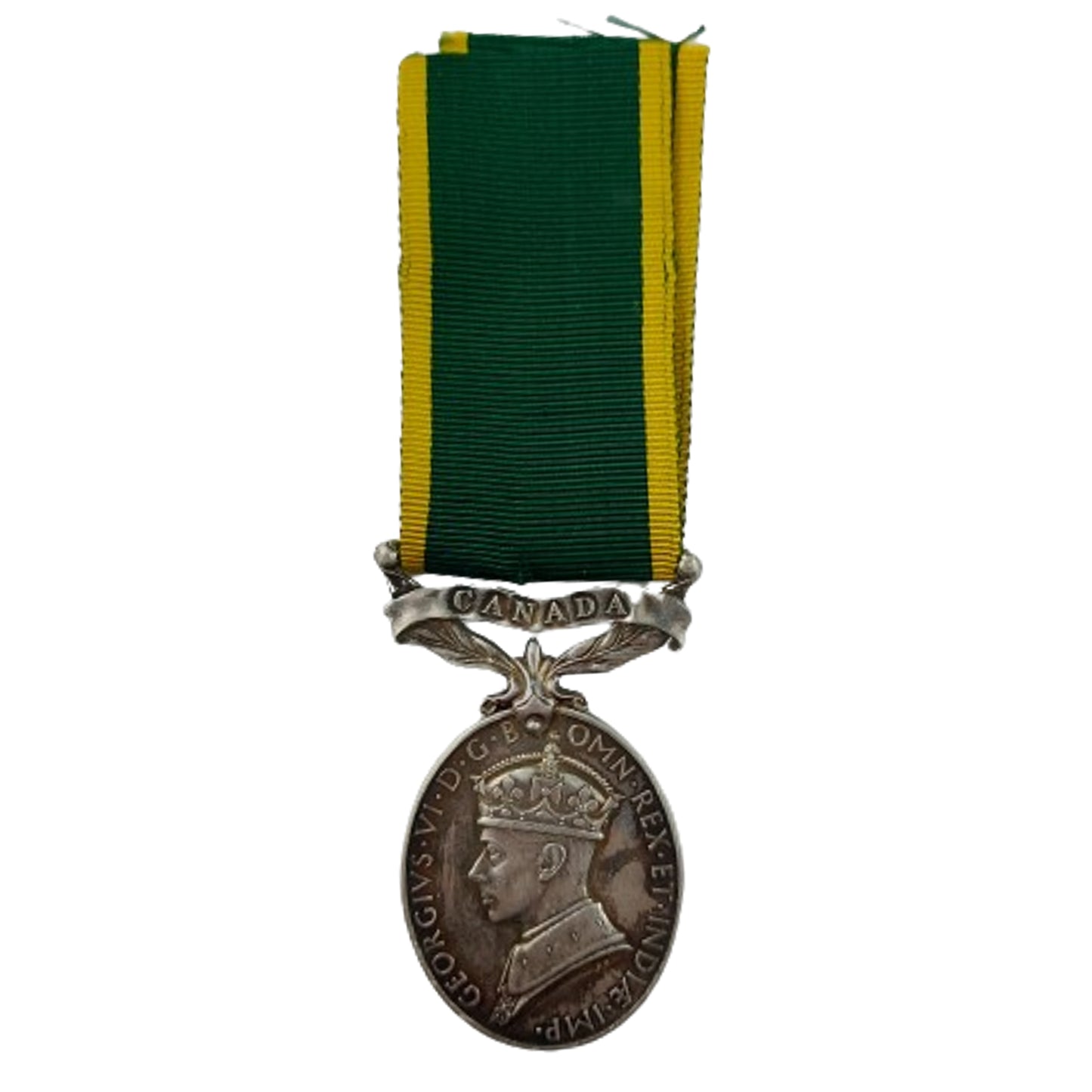 WW2 Canadian Efficiency Medal RCIC Royal Canadian Infantry Corps