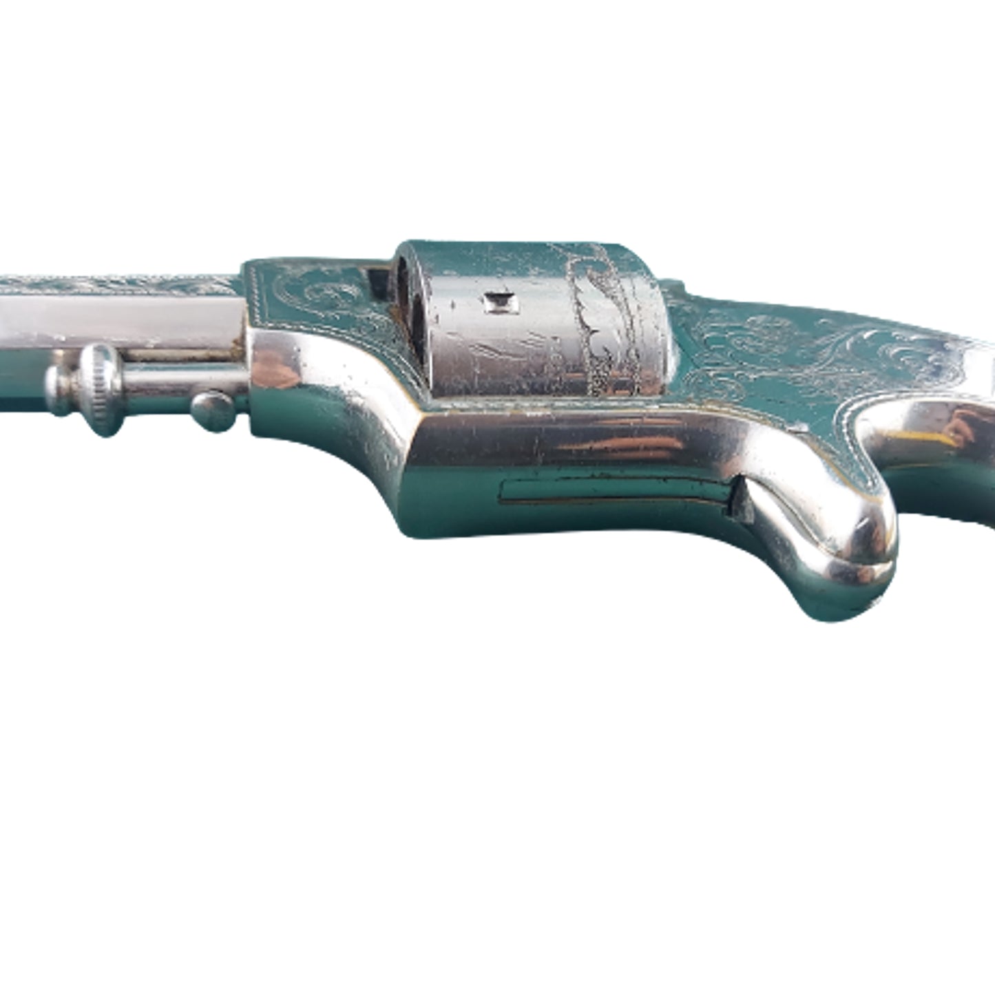 Pre-WW1 Antique Presentation Engraved Named Plant Manufacturing Front Loading Army Revolver