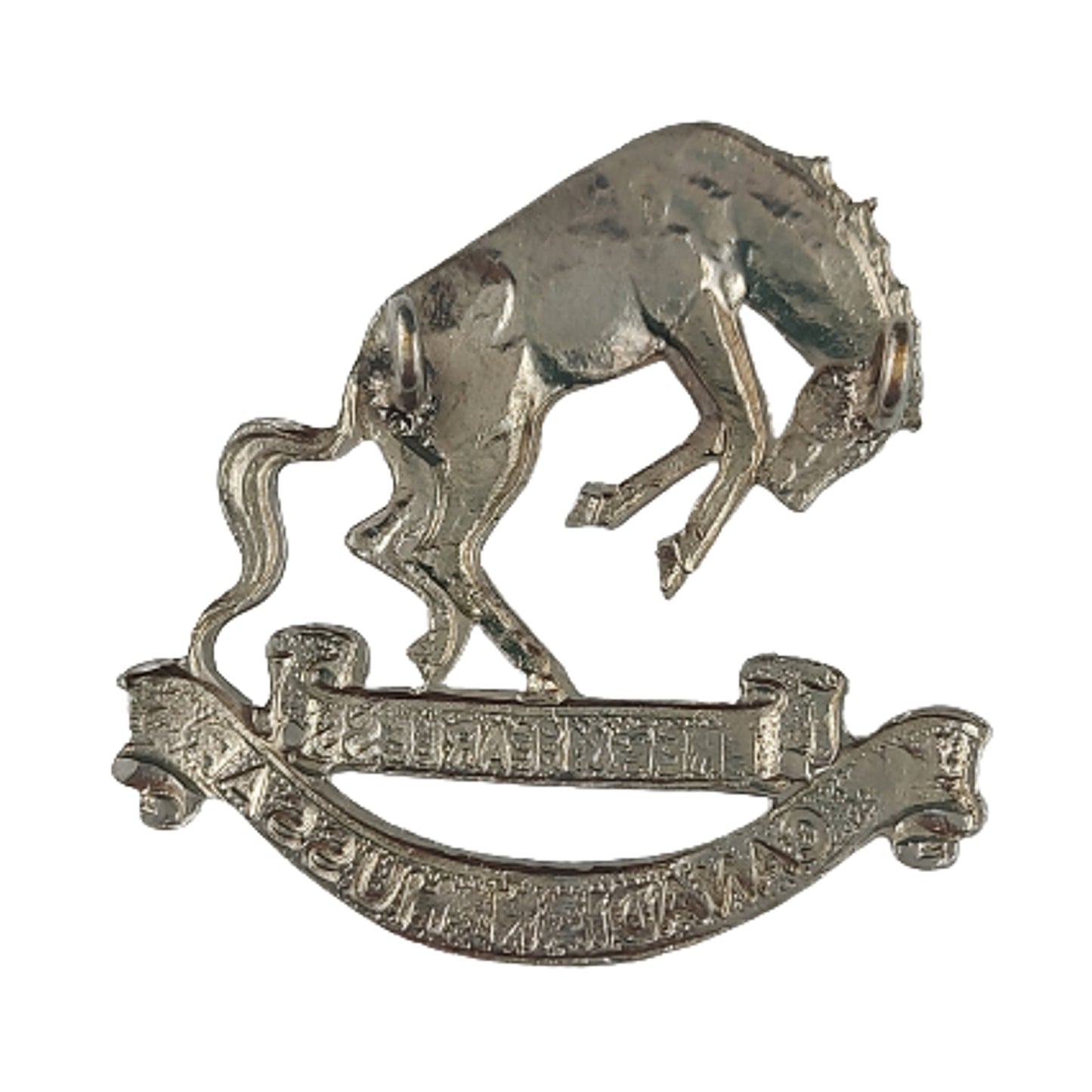 Post-WW2 Canadian 14th Canadian Hussars Cap Badge