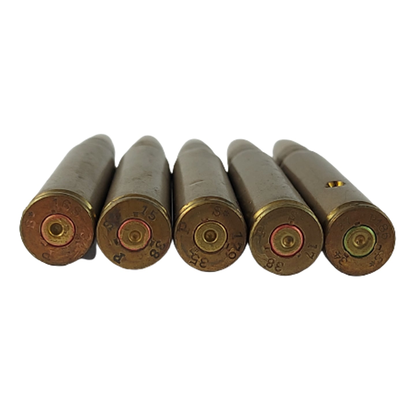 WW2 German Inert 8mm Mauser Rounds On Stripper Clip