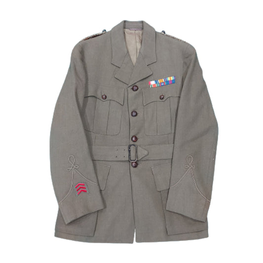 Named WW2 Canadian Officer's Arrow Cuff Service Dress Tunic 1941