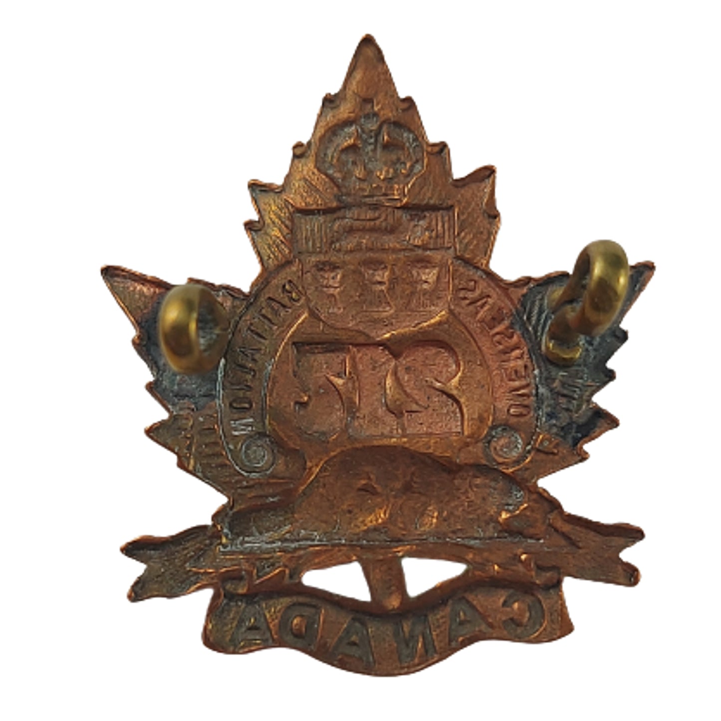 WW1 Canadian 217th Battalion Cap Badge -Moosomin, Saskatchewan