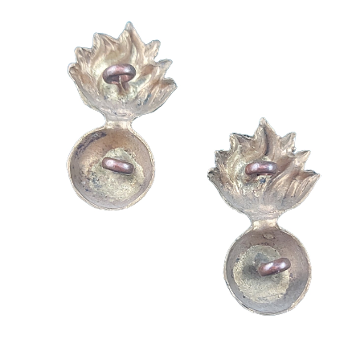 WW2 Canadian Winnipeg Grenadiers Collar Badge Pair