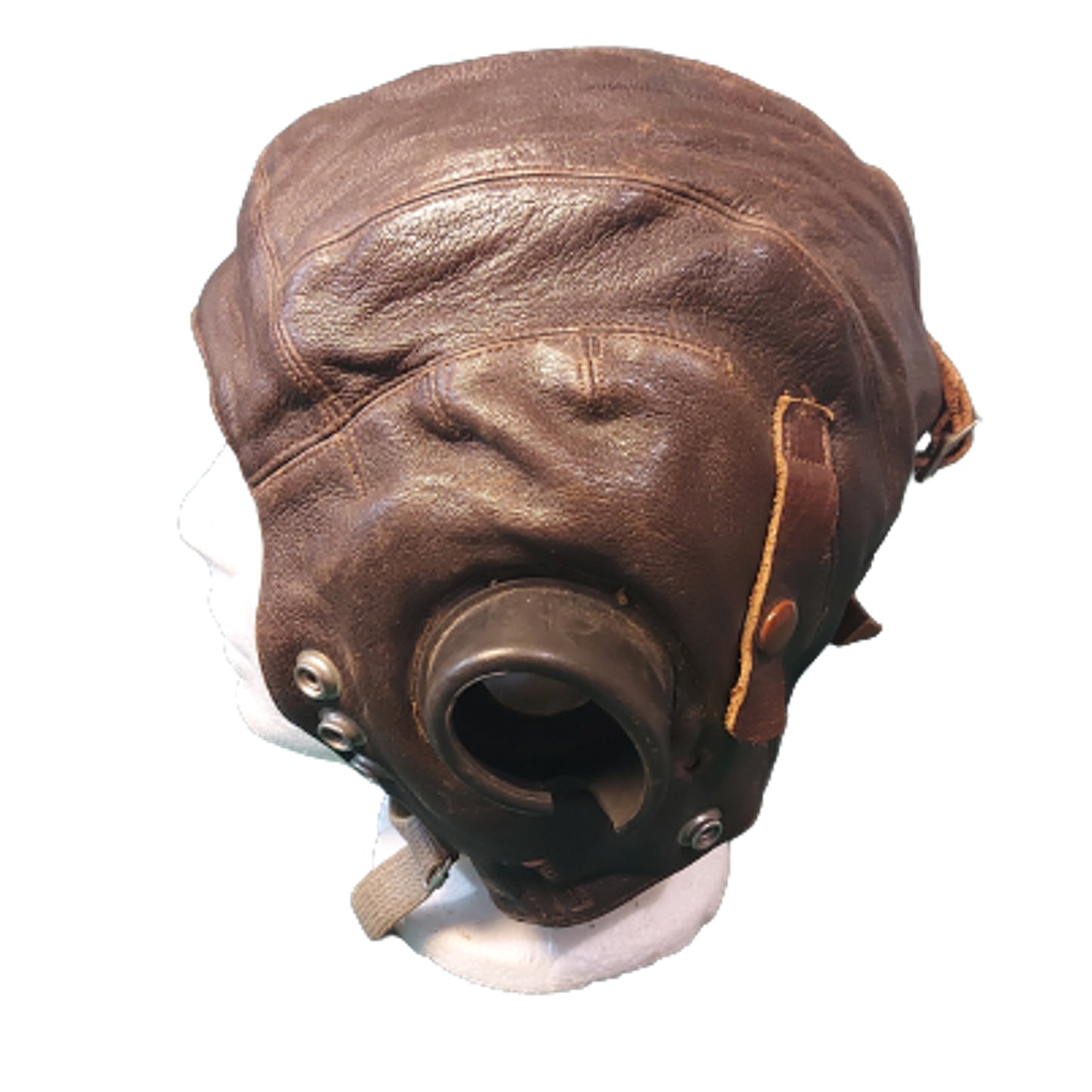 WW2 Canadian Named RCAF Royal Canadian Air Force Type C Leather Flight Helmet