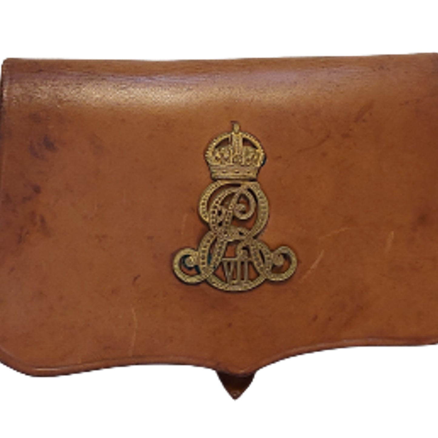 Pre-WW1 British Canadian Edward VII Cross Belt Pouch