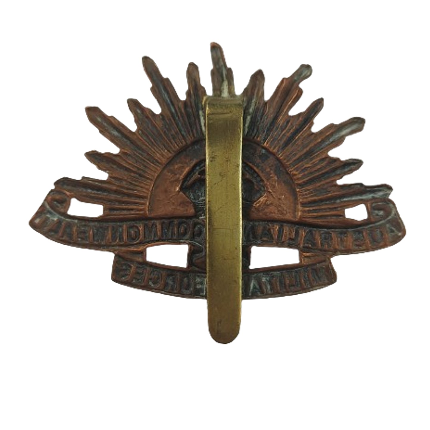 WW2 Australian Military Commonwealth Forces Cap Badge