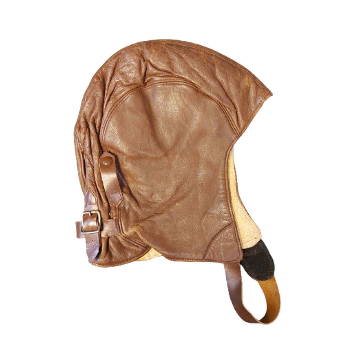 WW2 Canadian RCAF Training Type B Leather Flying Helmet