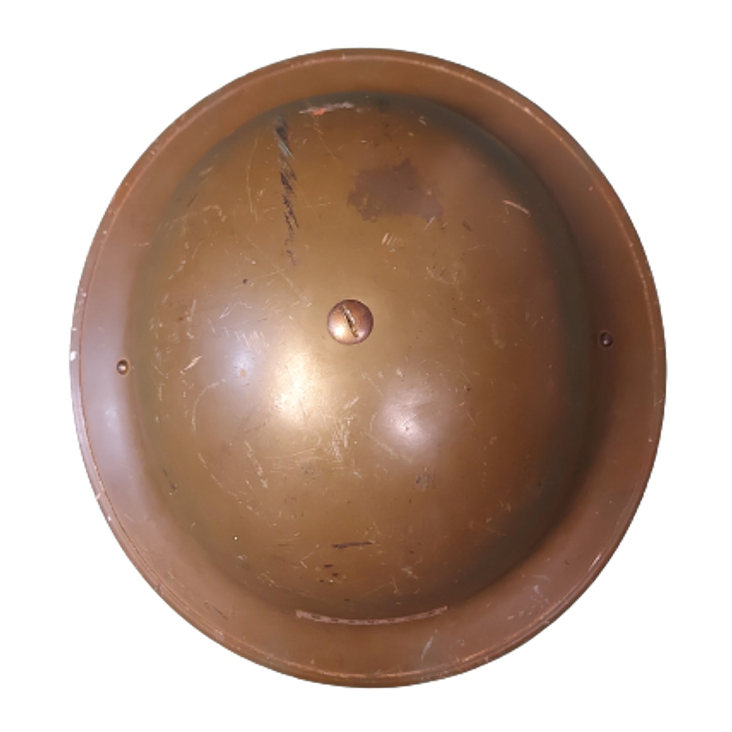 WW2 Canadian Mk.II Combat Helmet Named With Service Number 1943 RCAF Royal Canadian Air Force