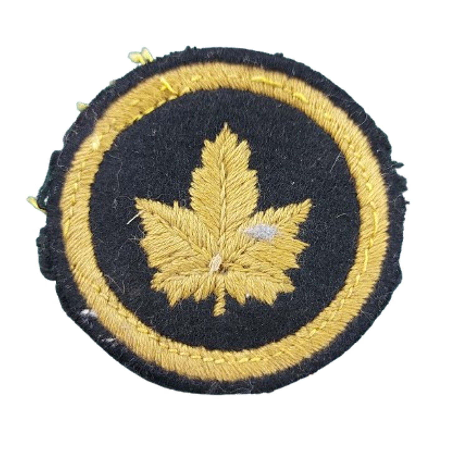 WW2 Canadian Military Headquaters Uniform Insignia